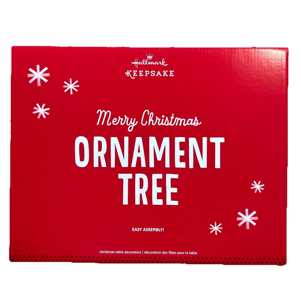 Hallmark Keepsake 2013 Merry Christmas Ornament Tree Display Stand - Adj Heights
